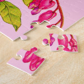 Puzzle saigner les coeurs fleurs imprimer (Côté)
