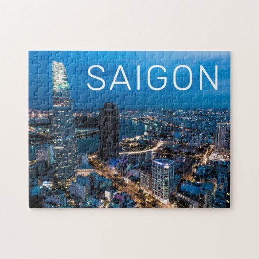 Puzzle Saigon (Ho Chi Minh City) HCMC Vietnam Holiday (Horizontal)