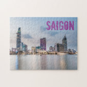 Puzzle Saigon (Ho Chi Minh Ville) HCMC Viêt Nam souvenir (Horizontal)