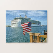 Puzzle Sailaway avec le drapeau (Horizontal)