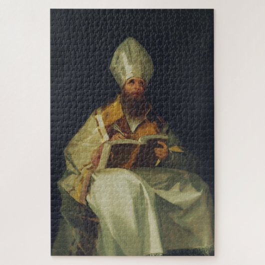 Puzzle Saint Ambroise par Francisco de Goya (Vertical)