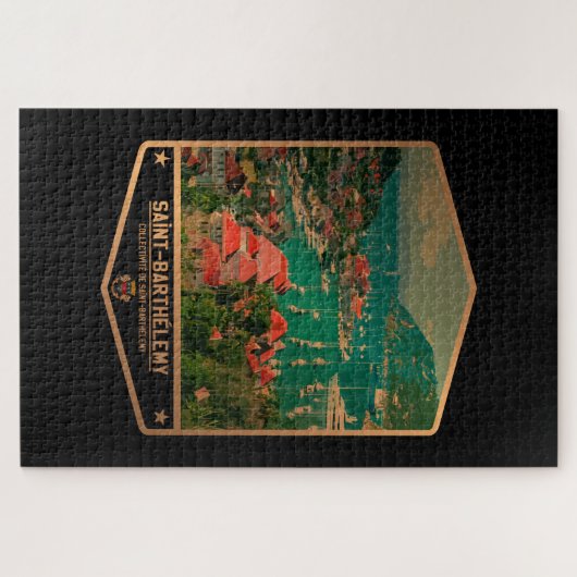 Puzzle Saint Barthélemy (Horizontal)