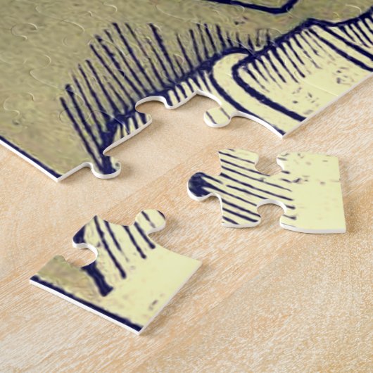 Puzzle Saint Benoît de Nursia Abbé du Monte Cassino (Côté)