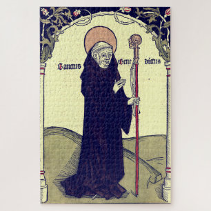 Puzzle Saint Benoît de Nursie Patron de l'Europe Catholiq