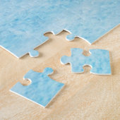 Puzzle Saint Bernard Chien Livraison de Noël Camion Neige (Côté)