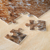 Puzzle Saint Bernard dans la neige (Côté)