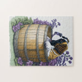 Puzzle Saint Bernard Dog (Horizontal)