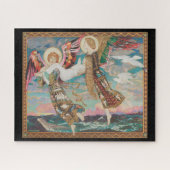 Puzzle Saint Bride, ch. 1913 par John Duncan (Horizontal)