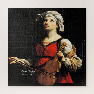 Puzzle Saint Cecilia Patroness de la musique