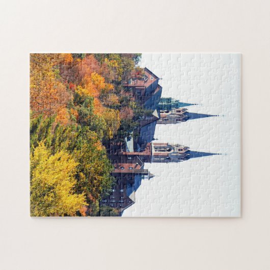 Puzzle saint de basilique de colline (Horizontal)