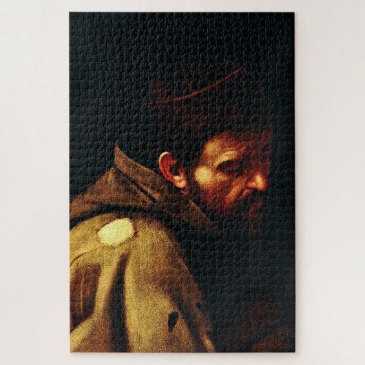 Puzzle Saint François d'Assise par Le Caravage (Vertical)