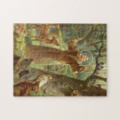 Puzzle Saint François d'Assise prêchant aux animaux (Horizontal)