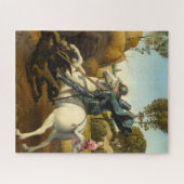 Puzzle Saint George et le Dragon, 1506 par Raphael (Horizontal)