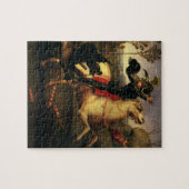 Puzzle Saint Georges combattant le Dragon de Raphaël Sanz (Horizontal)