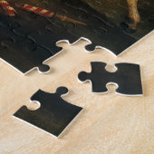 Puzzle Saint Georges combattant le Dragon de Raphaël Sanz (Côté)