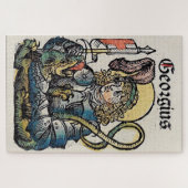Puzzle Saint Georges de la Chronique de Nuremberg (Horizontal)