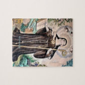 Puzzle Saint Gertrude le Grand (Horizontal)