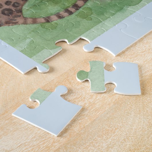 PUZZLE Saint Gertrude Patron St of Cats Ajouter un (Côté)