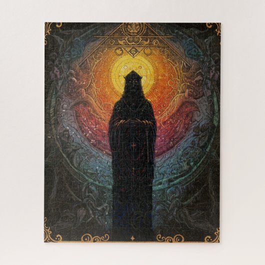 Puzzle Saint Inconnu Électrique et mystérieuse figure (Vertical)