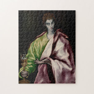 Puzzle Saint Jean l'Évangéliste par El Greco