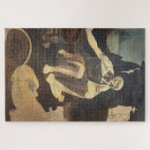 Puzzle Saint Jérôme dans le désert Leonardo inachevé (Horizontal)