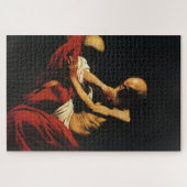 Puzzle Saint Jérôme en méditation - Caravaggio (Horizontal)