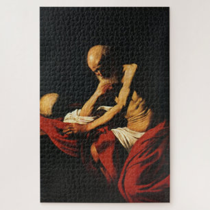 Puzzle Saint Jérôme en méditation - Caravaggio