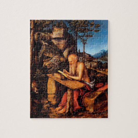 Puzzle Saint Jerome par Lucas Cranach l'aîné (Vertical)