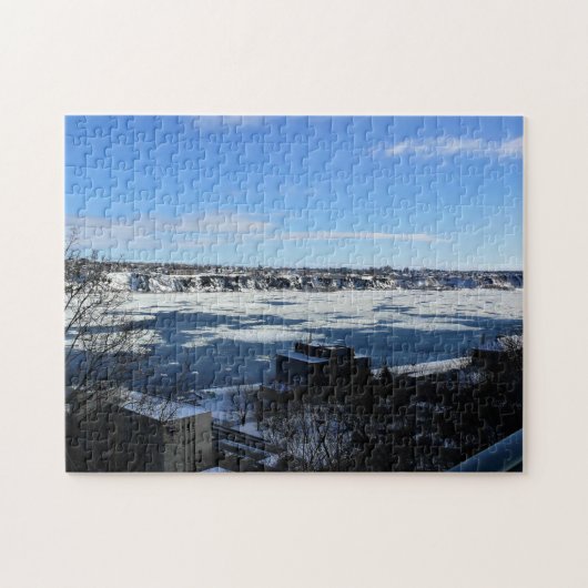 Puzzle Saint-Laurent en hiver, Québec, Canada (Horizontal)