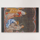 Puzzle Saint Louis IX de France Protecteur des Rois Art (Horizontal)