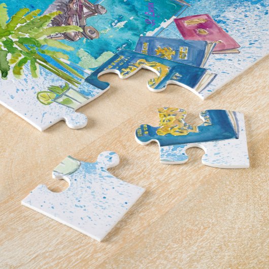 Puzzle Saint-Lucia Antilles (Côté)