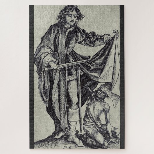 Puzzle Saint Martin de Tours Gravure d'art (Vertical)