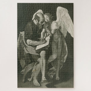 Puzzle Saint Matthieu et l'Ange par Caravage