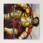 Puzzle Saint Michael vitrail art, Héros bibliques (Horizontal)
