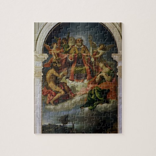 Puzzle Saint-Nicolas dans la gloire avec des saints (Vertical)