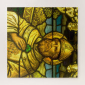Puzzle Saint Patrick, Shamrock (Horizontal)