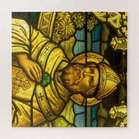 Puzzle Saint Patrick, Shamrock (Horizontal)