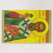 Puzzle Saint Patrick, Shamrock (Horizontal)