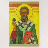 Puzzle Saint Patrick, Shamrock (Vertical)