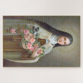 Puzzle Saint-Thérèse de Lisieux la Petite Fleur (BJE 01) (Horizontal)