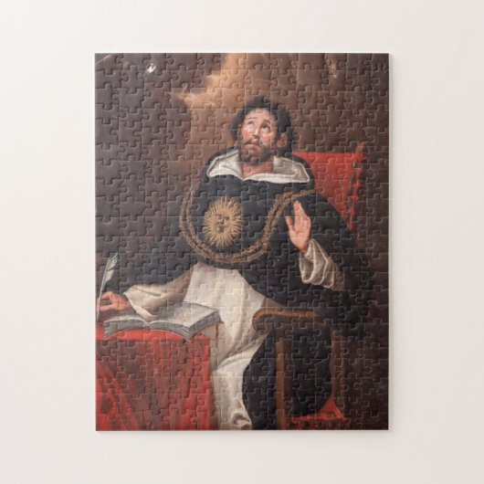 Puzzle Saint-Thomas Aquinas By Luis Munoz Lafuente (Vertical)