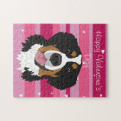 Puzzle Saint Valentin Bernese Mountain Dog (Horizontal)