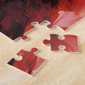 Puzzle Saint-Valentin, chien de Terre-Neuve (Côté)