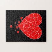 Puzzle Saint-Valentin - Coeur de coeur (Horizontal)
