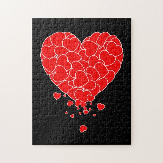 Puzzle Saint-Valentin - Coeur de coeur (Vertical)