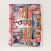 Puzzle Saint Valentin Cookie Shop Aquarelle (Vertical)