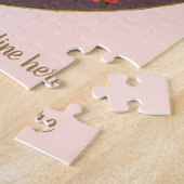 Puzzle Saint-Valentin vintage, cœurs de chérubin victorie (Côté)