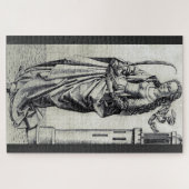 Puzzle Sainte-Barbe de la Tour Art Graphique Sacré (Horizontal)