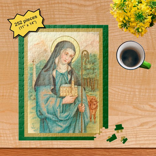 Puzzle Sainte Brigitte d'Irlande (M 014)