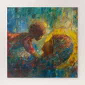 Puzzle Sainte Marie et Jésus Expressionnisme (Horizontal)